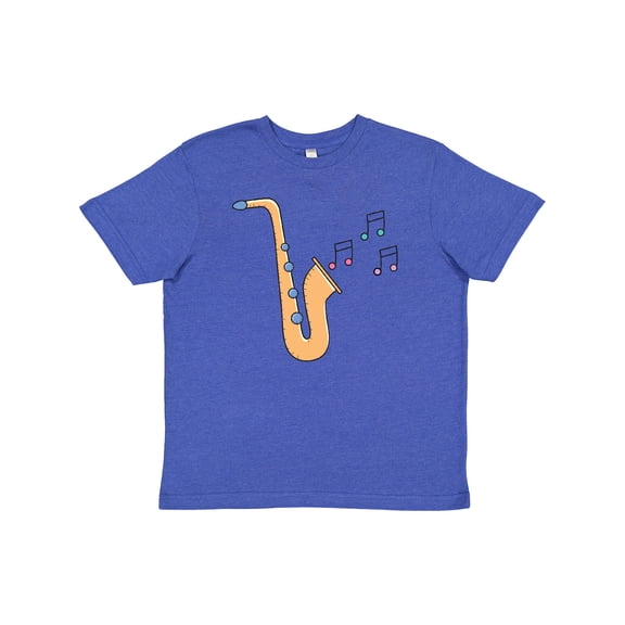 Inktastic Saxophone Player Music Gift Youth T-Shirt