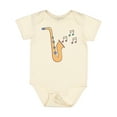 thumbnail image 1 of Inktastic Saxophone Player Music Girls Baby Bodysuit, 1 of 5