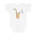 thumbnail image 1 of Inktastic Saxophone Player Music Girls Baby Bodysuit, 1 of 5