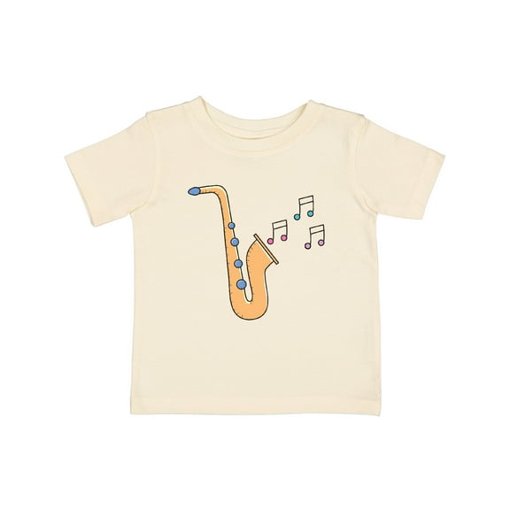Inktastic Saxophone Player Music Girls Baby T-Shirt