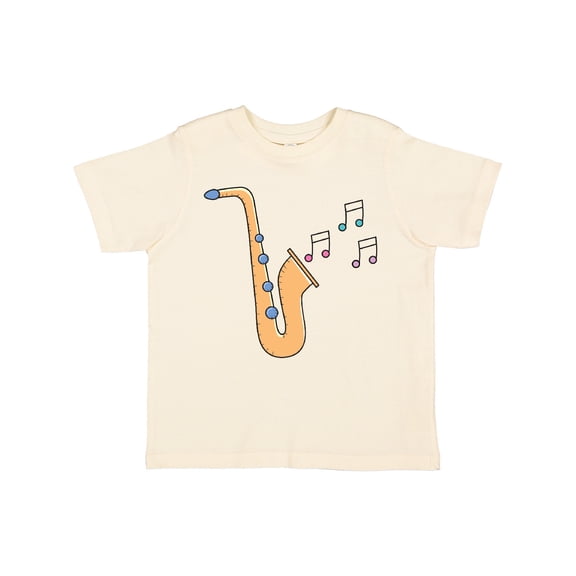 Inktastic Saxophone Player Music Girls Toddler T-Shirt