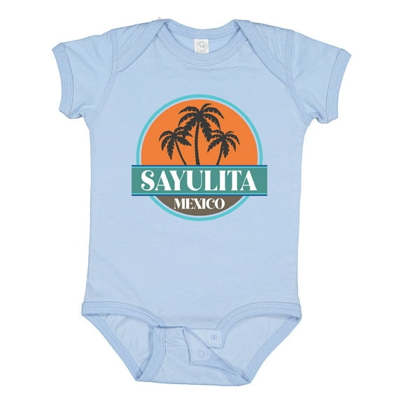 Inktastic Sayulita Mexico Vacation Souvenir Boys or Girls Baby Bodysuit