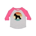 thumbnail image 1 of Inktastic Schnauzer Dog Cute Sunset Boys or Girls Toddler T-Shirt, 1 of 4