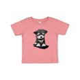 thumbnail image 1 of Inktastic Schnauzer Pup Boys or Girls Baby T-Shirt, 1 of 5