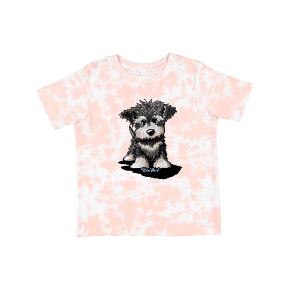 Inktastic Schnauzer Pup Boys or Girls Toddler T-Shirt