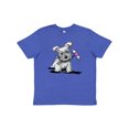 thumbnail image 1 of Inktastic Schnauzer With Heart Youth T-Shirt, 1 of 5