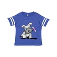 thumbnail image 1 of Inktastic Schnauzer with Heart Boys or Girls Toddler T-Shirt, 1 of 5