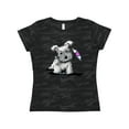 thumbnail image 1 of Inktastic Schnauzer with Heart Women's T-Shirt, 1 of 5