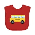 thumbnail image 1 of Inktastic School Bus Boys or Girls Baby Bib, 1 of 4