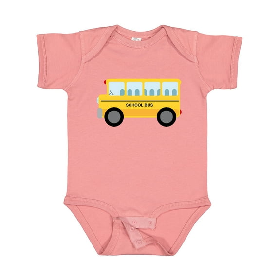 Inktastic School Bus Boys or Girls Baby Bodysuit