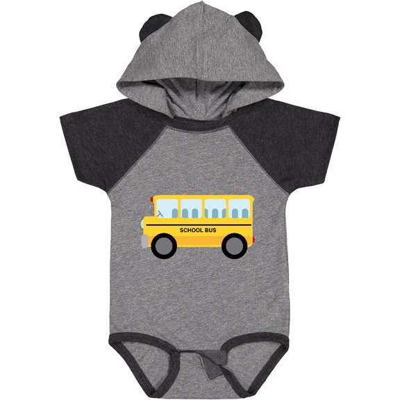 Inktastic School Bus Boys or Girls Baby Bodysuit
