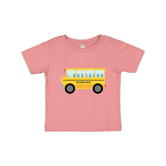 Inktastic School Bus Boys or Girls Baby T-Shirt