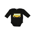 thumbnail image 1 of Inktastic School Bus Boys or Girls Long Sleeve Baby Bodysuit, 1 of 5