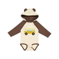 thumbnail image 1 of Inktastic School Bus Boys or Girls Long Sleeve Baby Bodysuit, 1 of 5