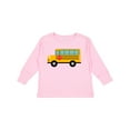 thumbnail image 1 of Inktastic School Bus Boys or Girls Long Sleeve Toddler T-Shirt, 1 of 5