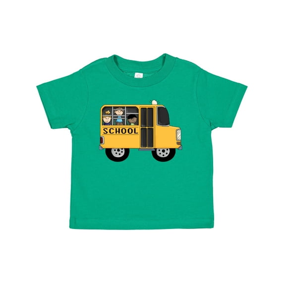 Inktastic School Bus Boys or Girls Toddler T-Shirt