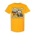 thumbnail image 1 of Inktastic School Bus Driver Be Nice T-Shirt, 1 of 5