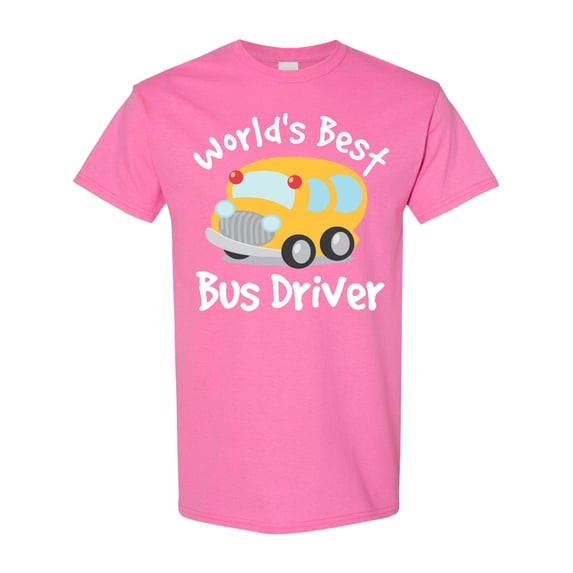 Inktastic School Bus Driver T-Shirt