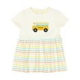thumbnail image 1 of Inktastic School Bus Girls Baby Dress, 1 of 5