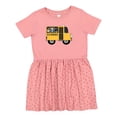 thumbnail image 1 of Inktastic School Bus Girls Toddler Dress, 1 of 5