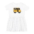thumbnail image 1 of Inktastic School Bus Girls Toddler Dress, 1 of 5