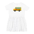 thumbnail image 1 of Inktastic School Bus Girls Toddler Dress, 1 of 5