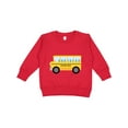 thumbnail image 1 of Inktastic School Bus Toddler Sweatshirt, 1 of 4