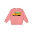 thumbnail image 1 of Inktastic School Bus Toddler Sweatshirt, 1 of 4