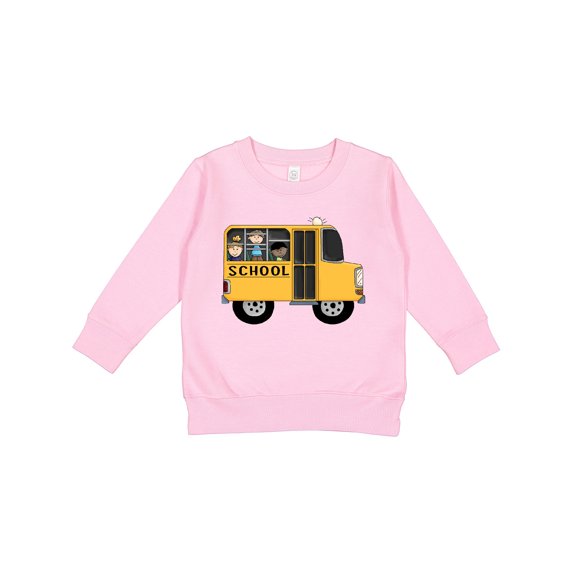 Inktastic School Bus Toddler Sweatshirt