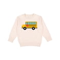 thumbnail image 1 of Inktastic School Bus Toddler Sweatshirt, 1 of 4