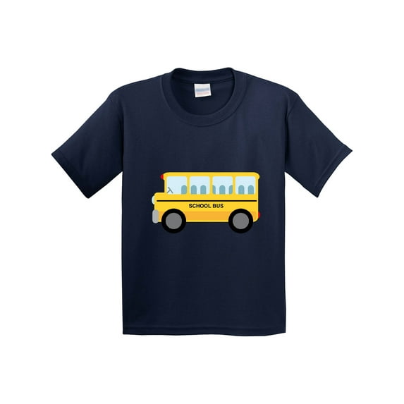 Inktastic School Bus Youth T-Shirt