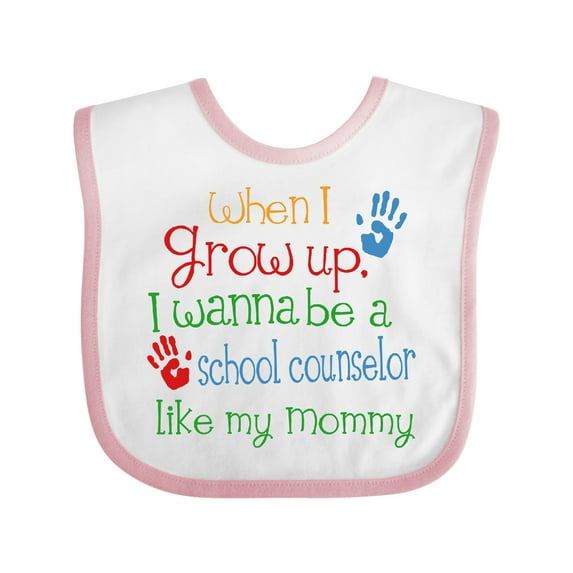 Inktastic School Counselor Like Mommy Boys or Girls Baby Bib