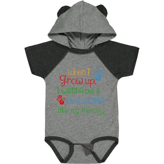 Inktastic School Counselor Like Mommy Boys or Girls Baby Bodysuit