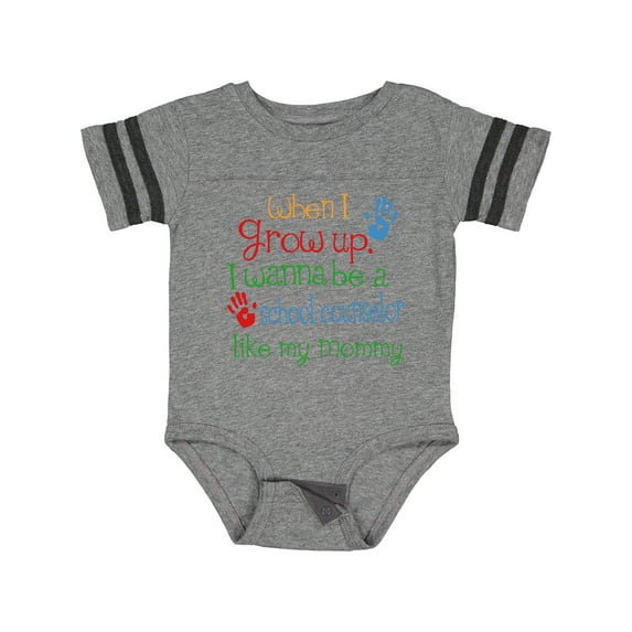Inktastic School Counselor Like Mommy Boys or Girls Baby Bodysuit