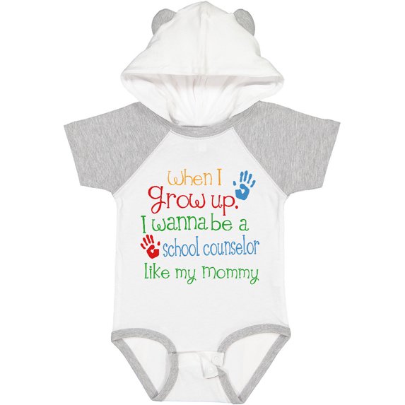 Inktastic School Counselor Like Mommy Boys or Girls Baby Bodysuit