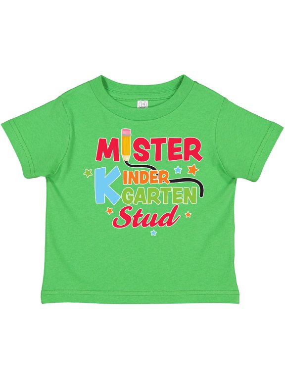 School Mister Kindergarten Stud Boys Toddler T-Shirt