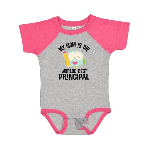 Inktastic School Principal Mom Boys or Girls Baby Bodysuit