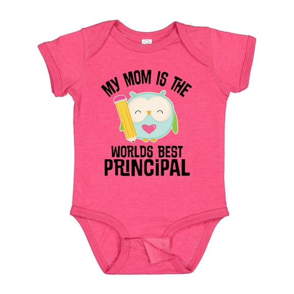 Inktastic School Principal Mom Boys or Girls Baby Bodysuit