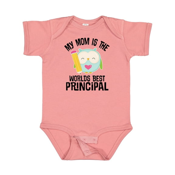Inktastic School Principal Mom Boys or Girls Baby Bodysuit