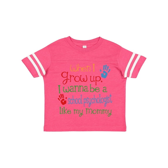 Inktastic School Psychologist Like Mommy Boys or Girls Toddler T-Shirt