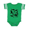 thumbnail image 1 of Inktastic School of Sharks Boys or Girls Baby Bodysuit, 1 of 5