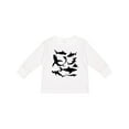 thumbnail image 1 of Inktastic School of Sharks Boys or Girls Long Sleeve Toddler T-Shirt, 1 of 5