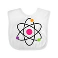 thumbnail image 1 of Inktastic Science Atom Cute Physicist Boys or Girls Baby Bib, 1 of 4