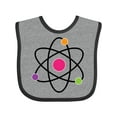 thumbnail image 1 of Inktastic Science Atom Cute Physicist Boys or Girls Baby Bib, 1 of 4
