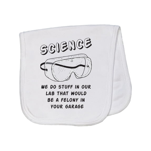 Inktastic Science Baby Burp Cloth