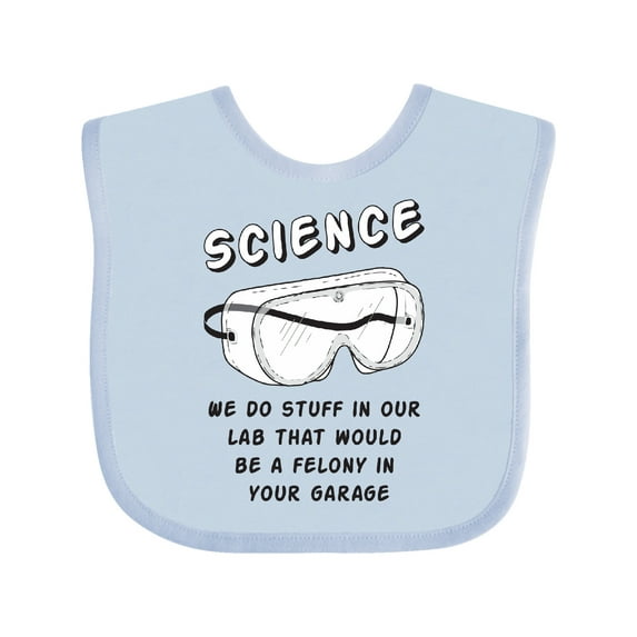 Inktastic Science Boys or Girls Baby Bib