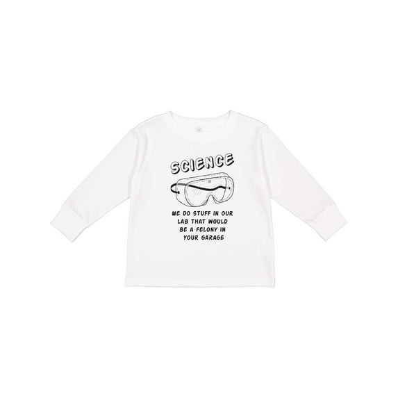 Inktastic Science Boys or Girls Long Sleeve Toddler T-Shirt
