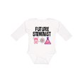 thumbnail image 1 of Inktastic Science Future STEMinist Scientist for Girls Girls Long Sleeve Baby Bodysuit, 1 of 5