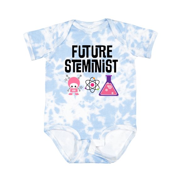 Inktastic Science Future Steminist Scientist for Girls Girls Baby Bodysuit
