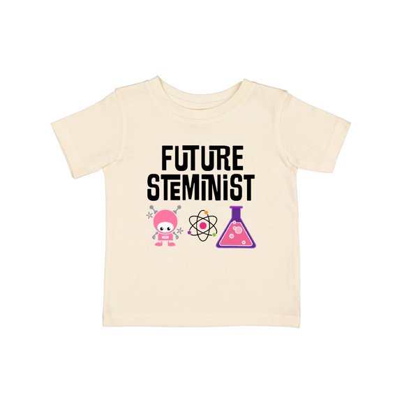 Inktastic Science Future Steminist Scientist for Girls Girls Baby T-Shirt